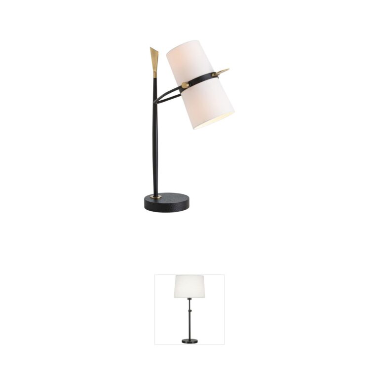 Arteriors Yasmin Plated Steel Table Lamp