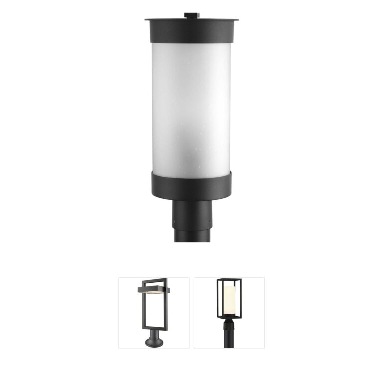 Progress Lighting Hawthorne Cast Aluminum Two-Light Post Lantern