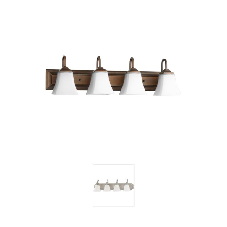 Quorum Fort Worth Oiled Bronze Vanity Light