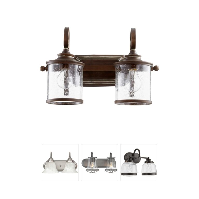 Quorum San Miguel Vintage Copper Vanity Light