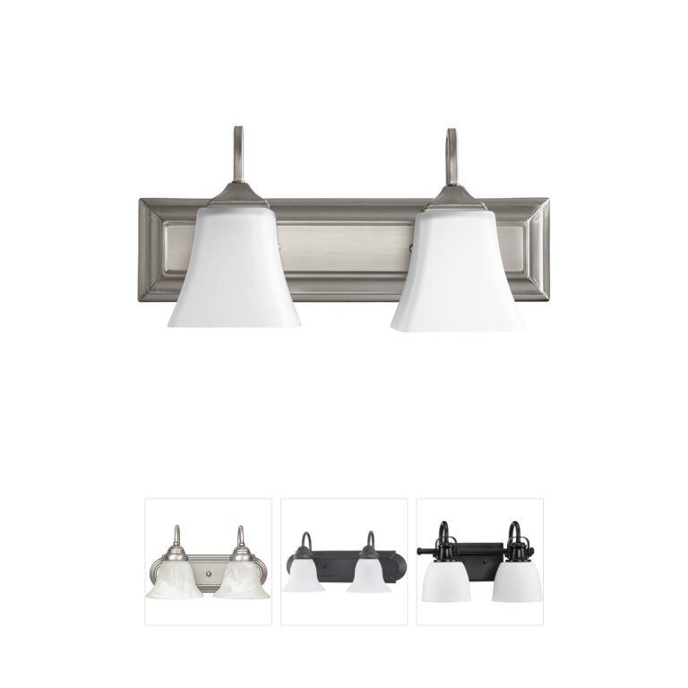 Quorum Fort Worth Satin Nickel Vanity Light