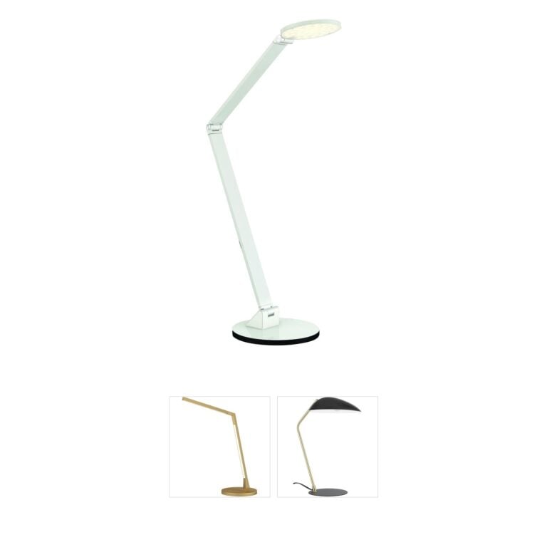 George Kovacs Task Portables White LED Table Lamp