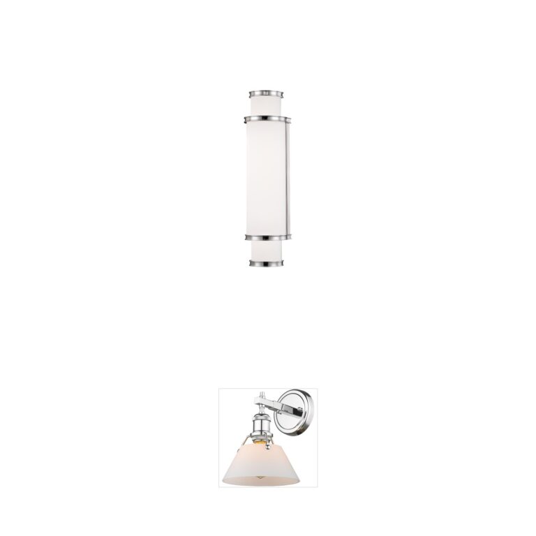 Hudson Valley Malcolm Polished Nickel LED Vanity Light