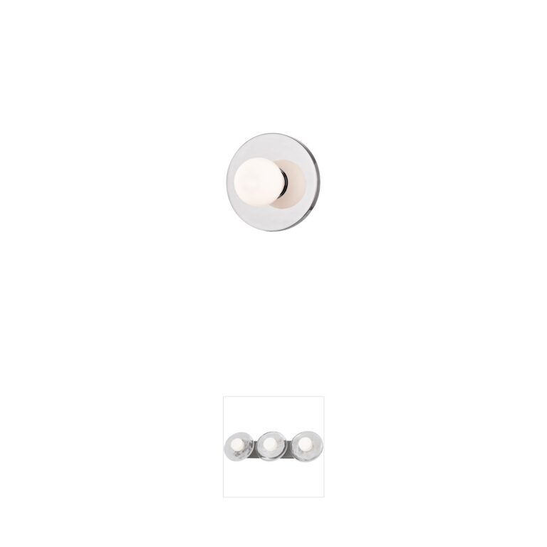 Hudson Valley Taft Polished Chrome LED Wall Sconce