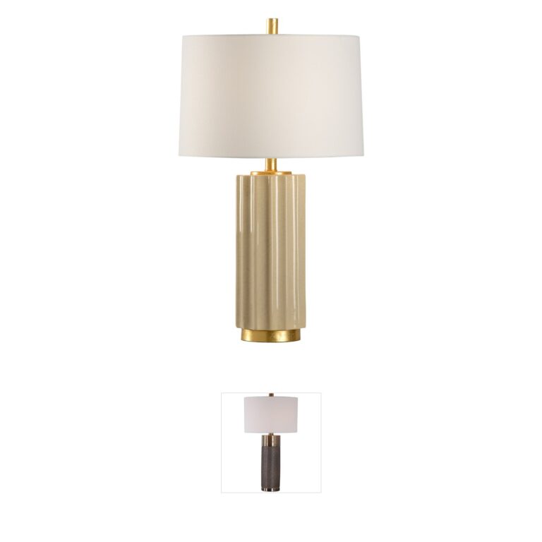 Wildwood MarketPlace Ceramic Table Lamp with Crackle Glaze