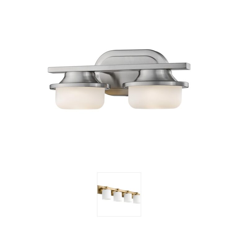 Z-Lite Optum Brushed Nickel LED Vanity Light