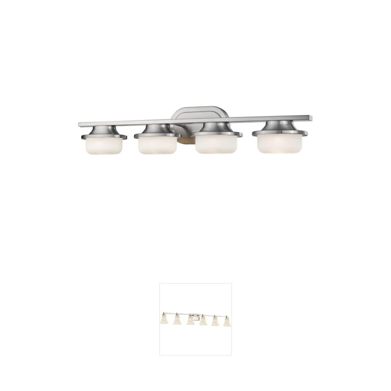Z-Lite Optum Brushed Nickel LED Vanity Light