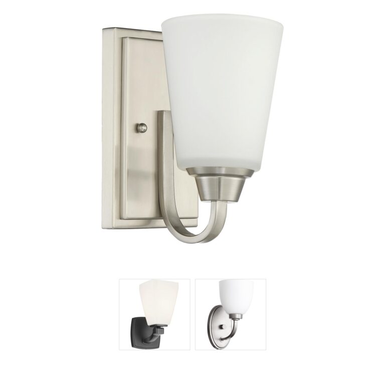 Craftmade Neighborhood Grace Brushed Nickel Wall Sconce