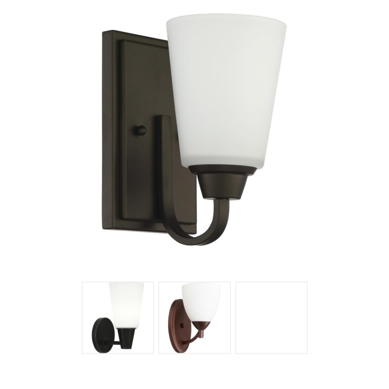 Craftmade Neighborhood Grace Espresso Steel Wall Sconce