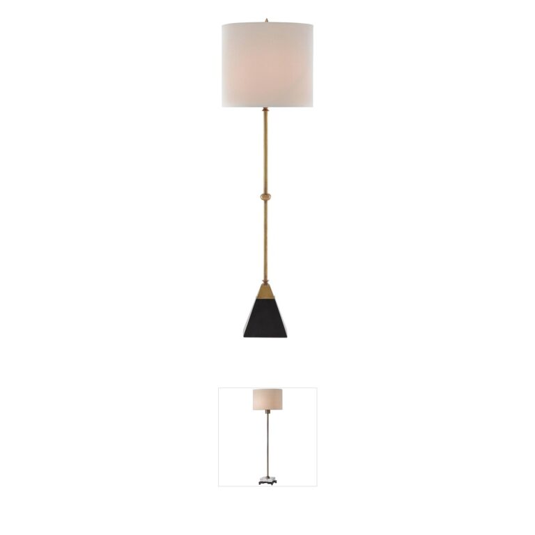 Currey & Company Recluse Modern Brass & Granite Table Lamp