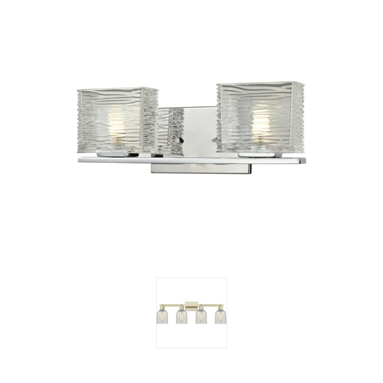 Z-Lite Jaol Chrome LED Vanity Light