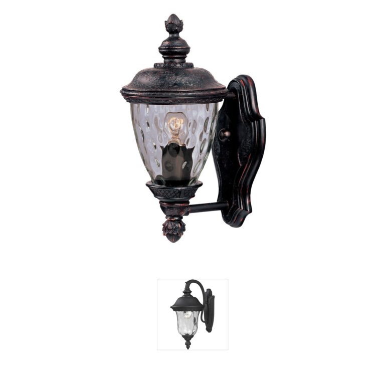 Maxim Lighting Carriage House DC Oriental Bronze Outdoor Wall Light