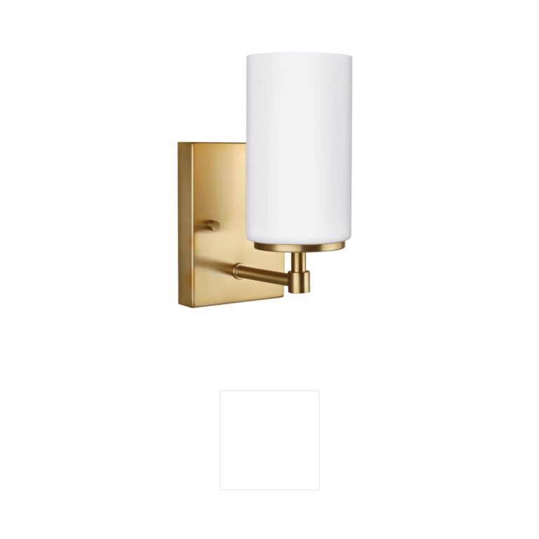Generation Lighting Alturas Satin Brass Vanity Light