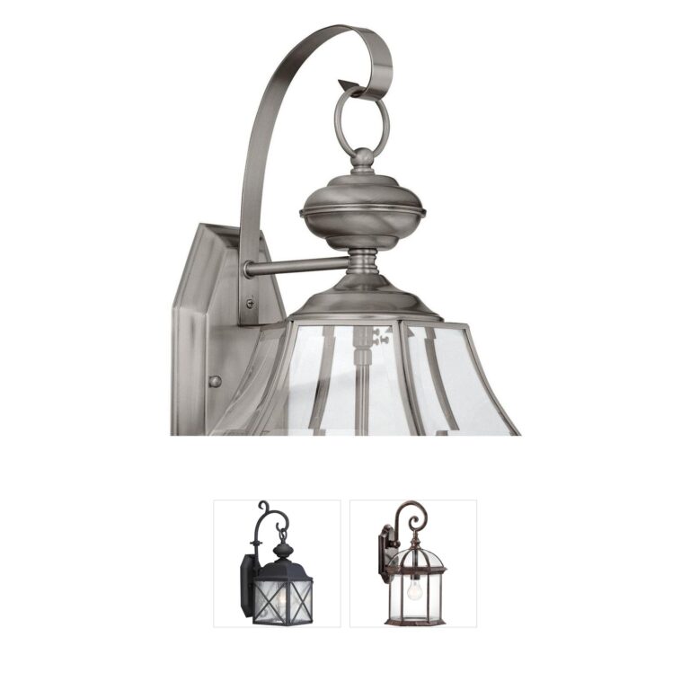 Generation Lighting Lancaster Antique Brushed Nickel Outdoor Lantern