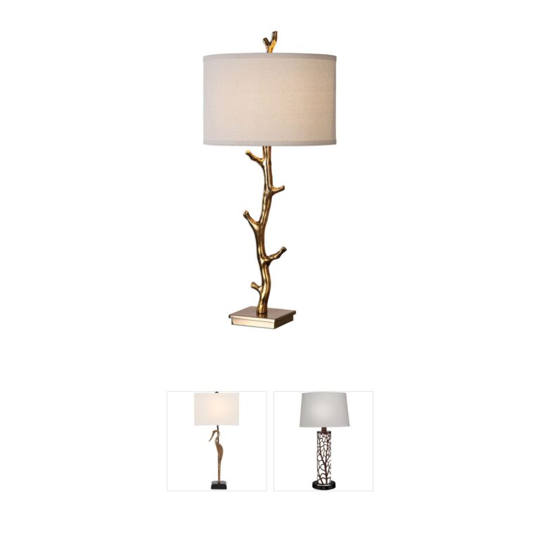Uttermost Javor Steel & Poly Table Lamp