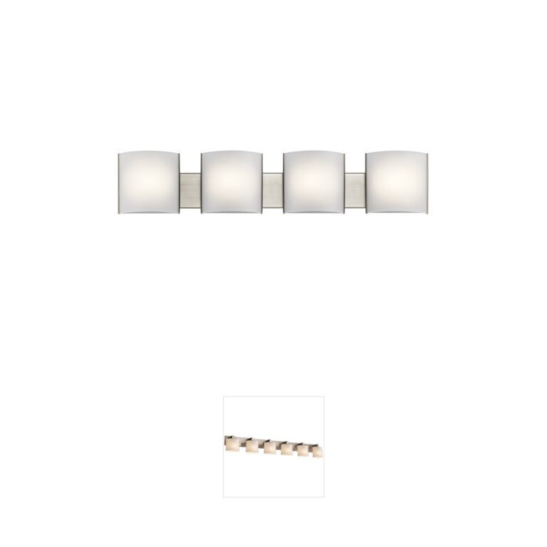 Kichler Independence Brushed Nickel LED Vanity Light