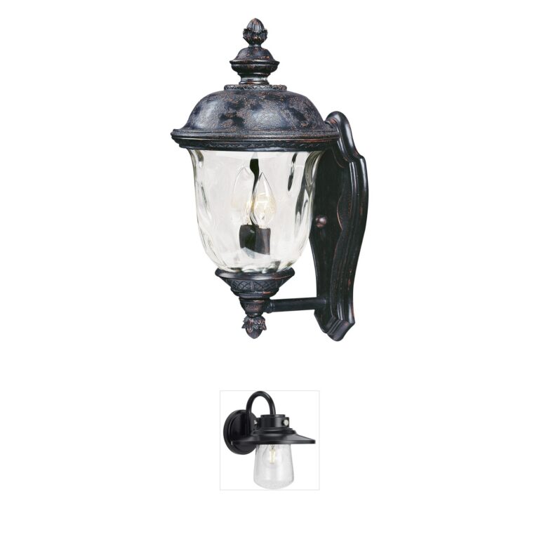 Maxim Lighting Carriage House VX Oriental Bronze Outdoor Wall Lantern