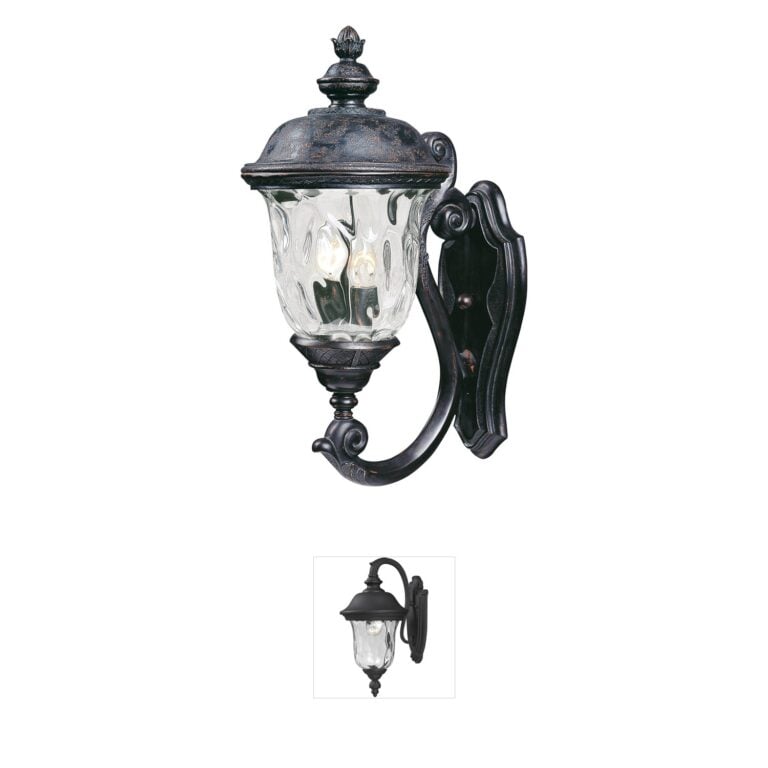 Maxim Lighting Carriage House VX Oriental Bronze Outdoor Wall Light