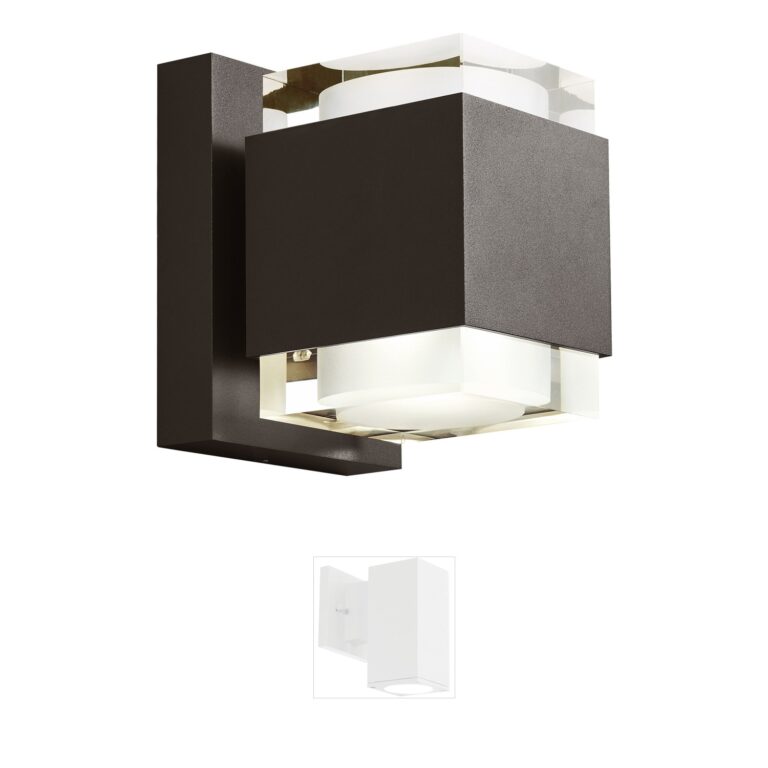 Visual Comfort Modern Collection Sean Lavin Voto Bronze Die-Cast Aluminum Outdoor Wall Light