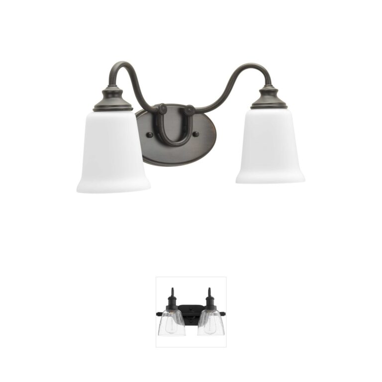Progress Lighting Wander Collection Venetian Bronze Vanity Light