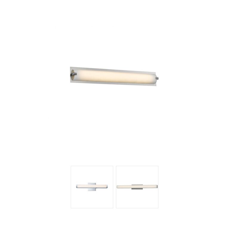 Avenue Lighting Cermack St. Brushed Nickel LED Vanity Light