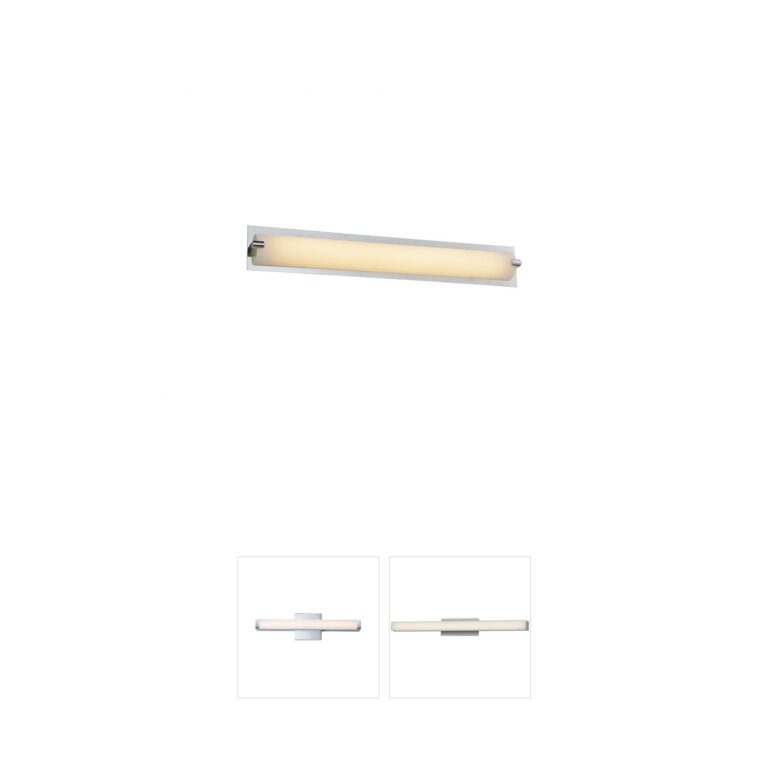 Avenue Lighting Cermack St. Polished Chrome LED Vanity Light