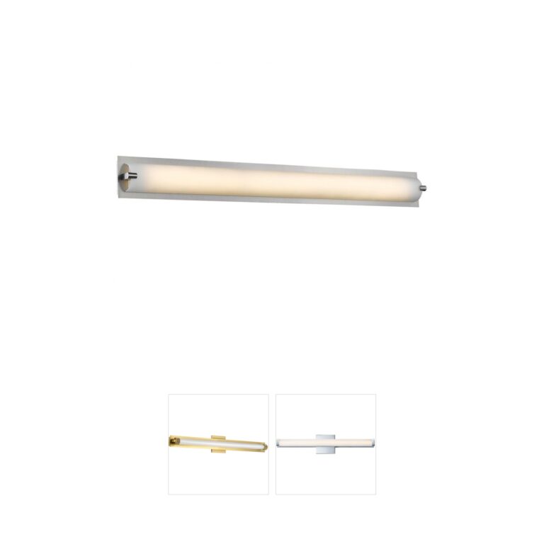 Avenue Lighting Cermack St. Brushed Nickel LED Vanity Light