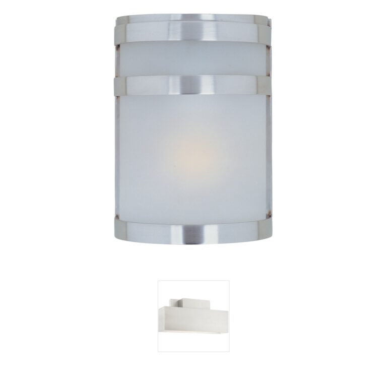 Maxim Lighting Arc Stainless Steel Outdoor Wall Light