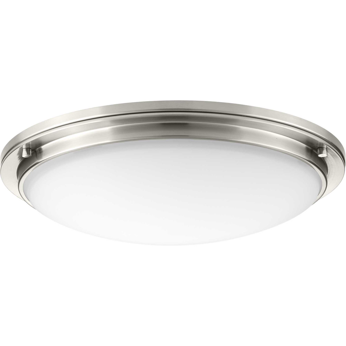 Progress Lighting Apogee 21" LED Flush Mount Nickel
