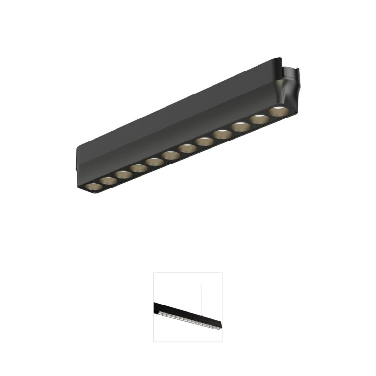 ET2 Continuum - Track 9-Inch Black Aluminum LED Track Light