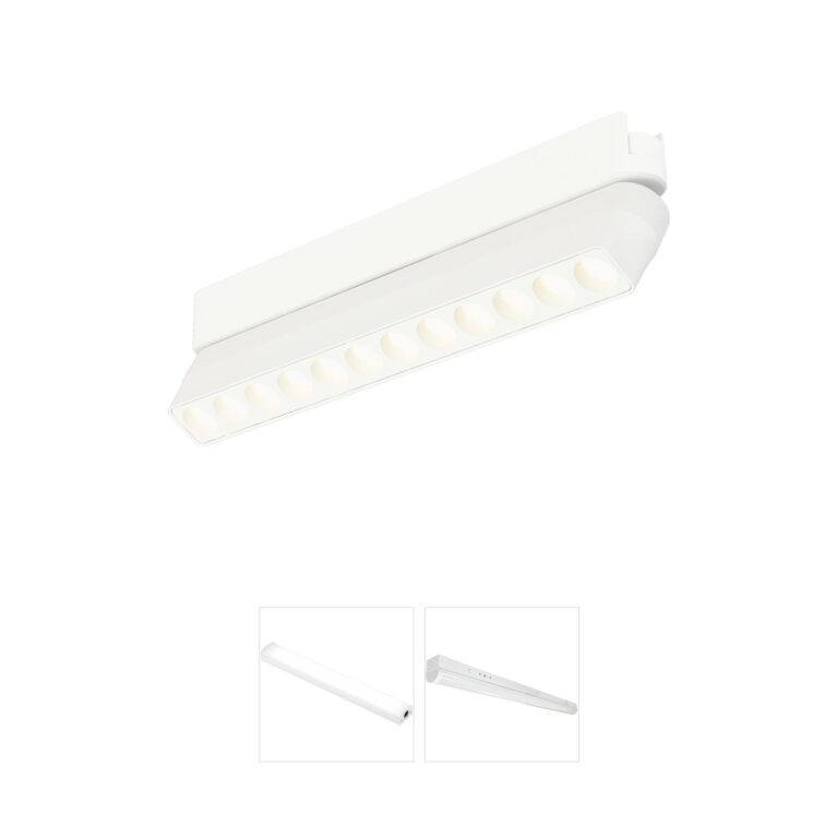 ET2 Continuum - Track White Aluminum Integrated LED Track Light