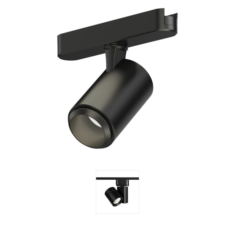 ET2 Continuum - Track 6-Inch Black LED Track Light
