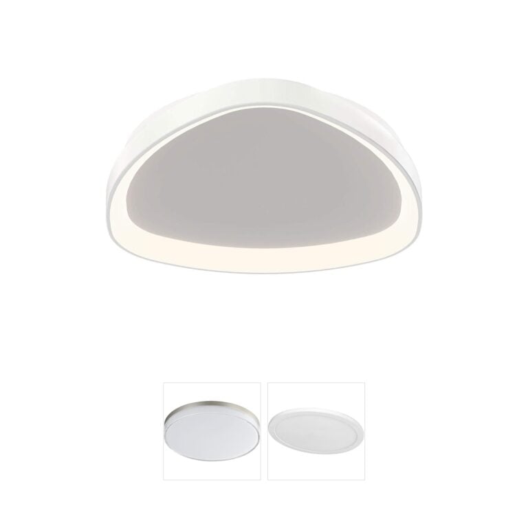 DALS Lighting Pyra 22-Inch Trimless Selectable LED Flush Mount