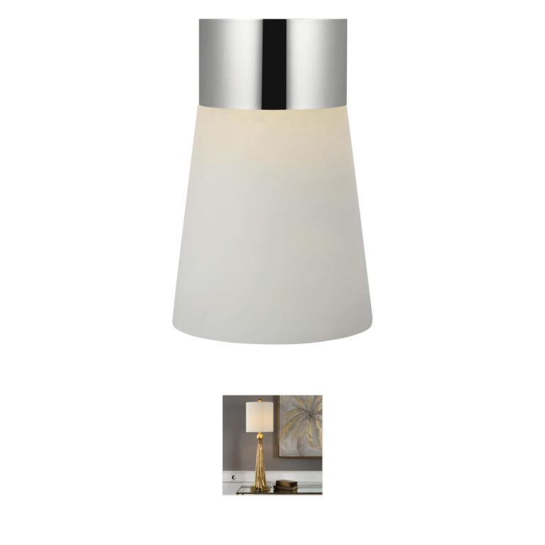 Visual Comfort Modern Collection Sean Lavin Caspe Rechargeable Alabaster Table Lamp