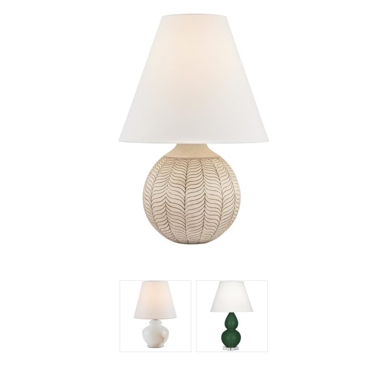 Hudson Valley Capers Ceramic Table Lamp