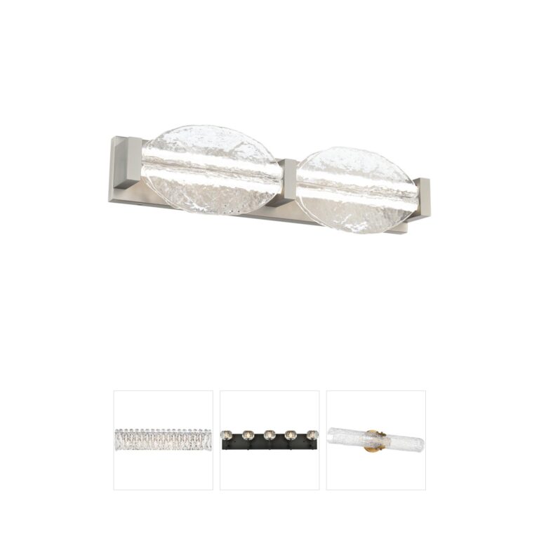 Modern Forms Deco Brushed Nickel LED Wall Sconce
