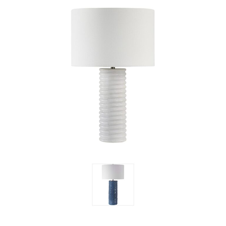 Renwil Alloro Volakas Marble 24" Table Lamp