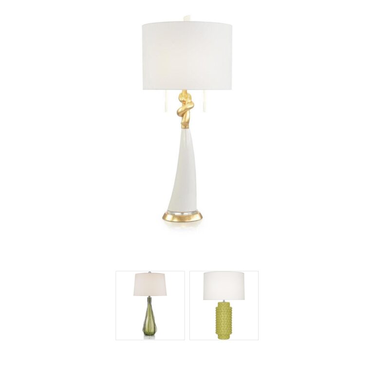 John-Richard Loves Me Knot 39-Inch Sculptural Table Lamp