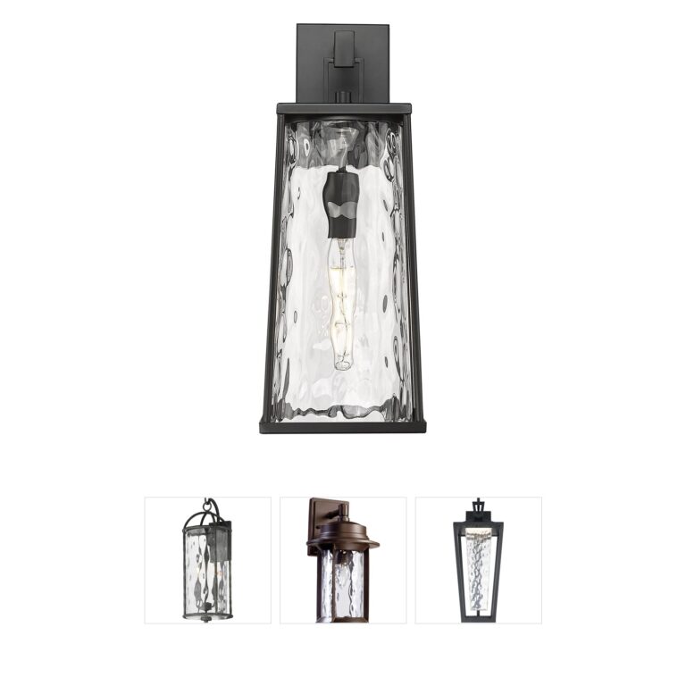 Millennium Lighting Dutton Powder Coated Black Outdoor Wall Sconce