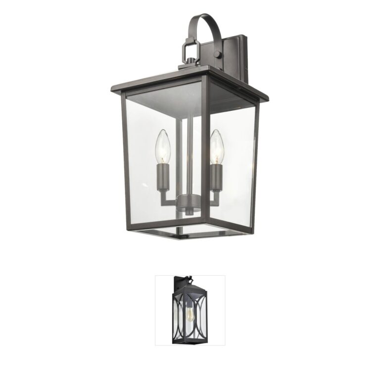 Millennium Lighting Fetterton Powder Coated Bronze Outdoor Lantern