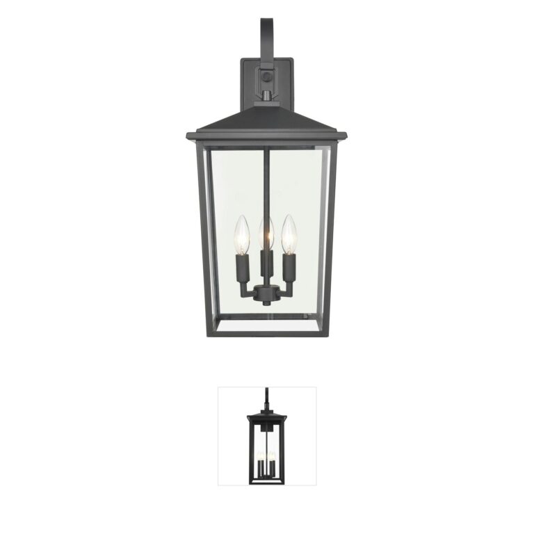 Millennium Lighting Fetterton Metal Lantern Outdoor Wall Sconce