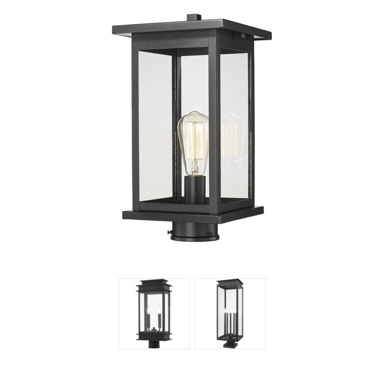 Millennium Lighting Bowton Cast Metal Outdoor Post Lantern