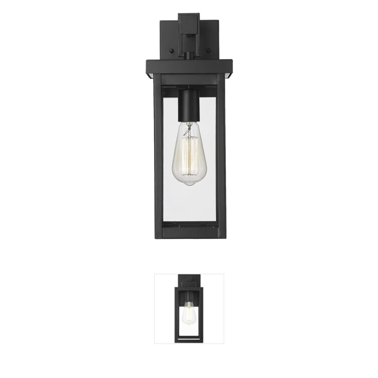 Millennium Lighting Barkeley Outdoor Wall Sconce with Clear Glass