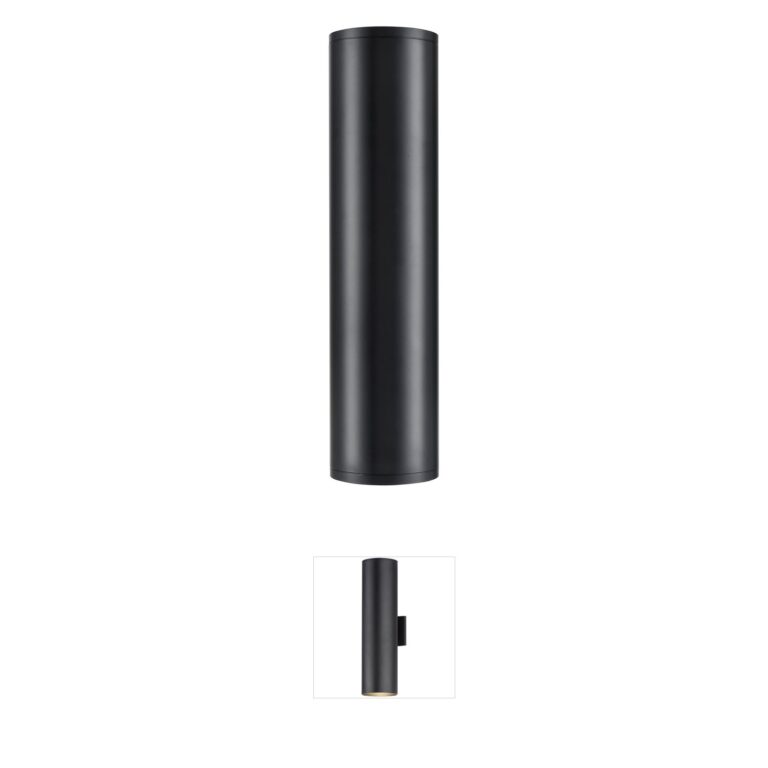 Millennium Lighting Vegas Aluminum Cylinder Outdoor Wall Sconce