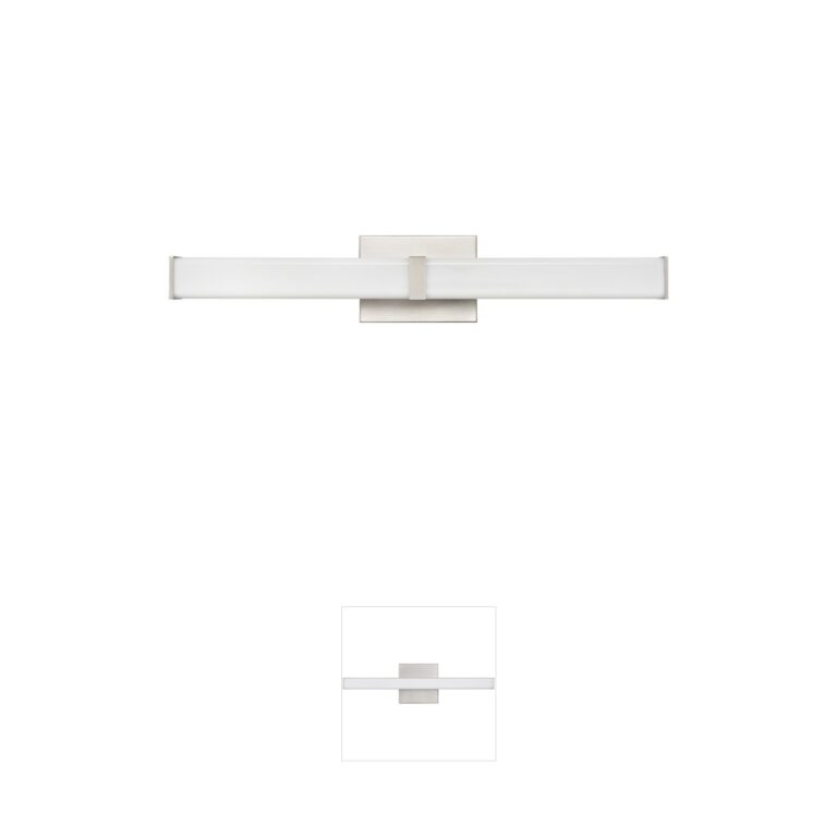 Millennium Lighting Tron LED Bath Bar with Acrylic Shade