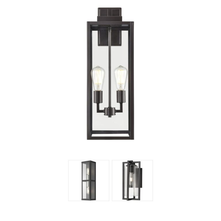 Millennium Lighting Atless Bronze 2-Light Outdoor Sconce