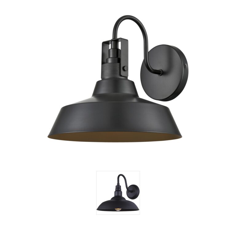 Millennium Lighting Axell Powder Coated Black Outdoor Wall Sconce