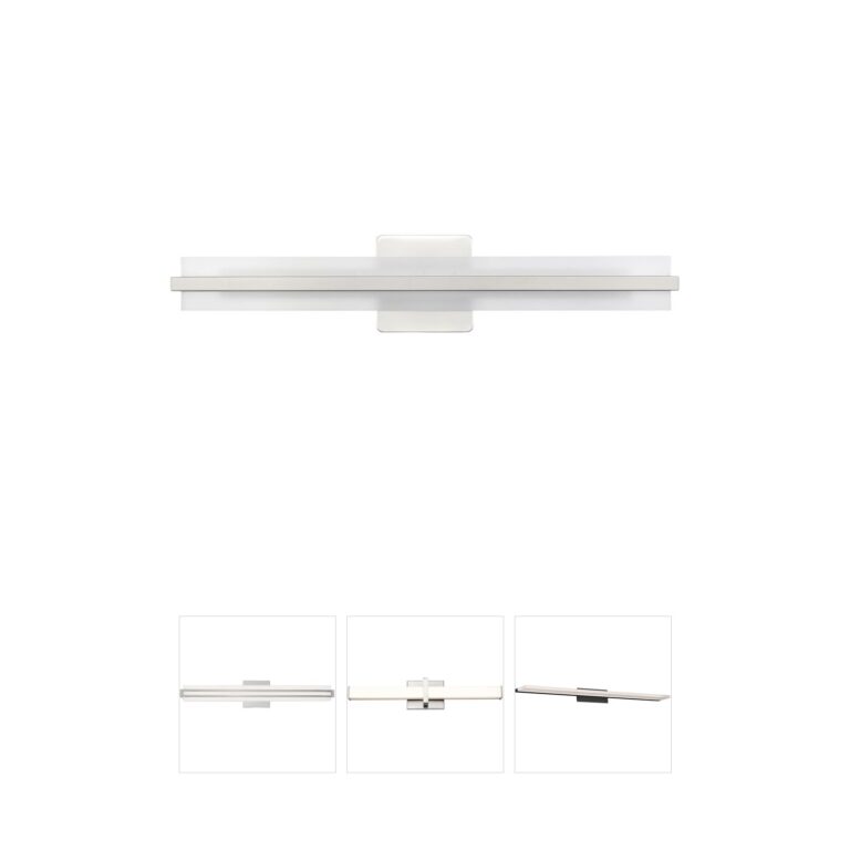 Millennium Lighting Troy 24-Inch Selectable CCT LED Vanity Light in Brushed Nickel
