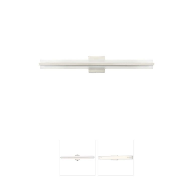 Millennium Lighting Troy 32-Inch Selectable CCT LED Vanity Light in Brushed Nickel