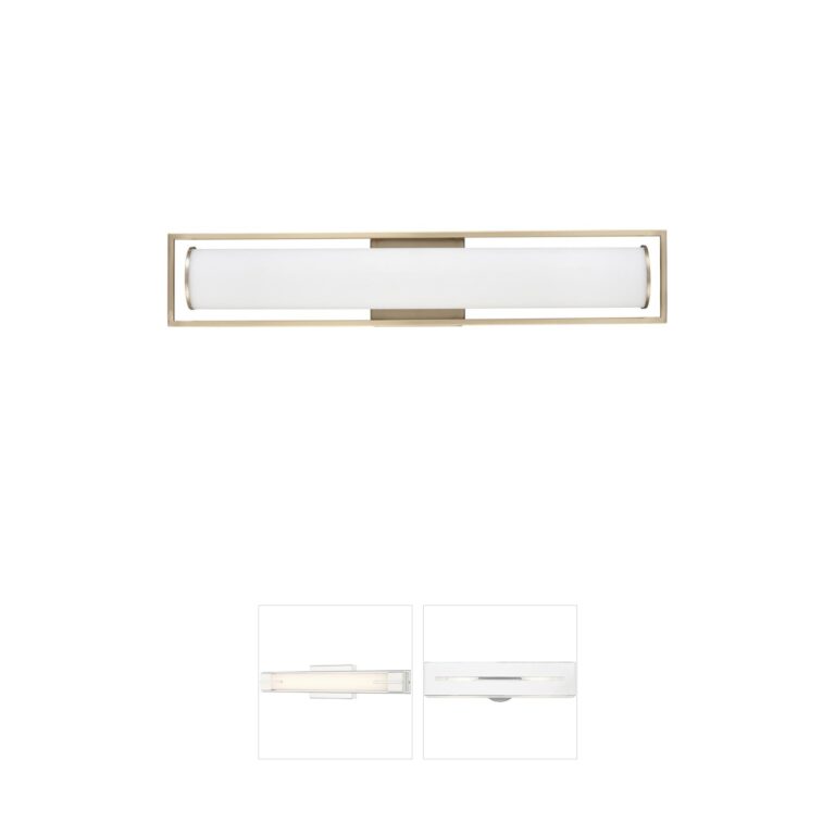 Millennium Lighting Teylor Modern Gold Integrated LED Vanity Light